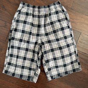 Basic Editions Boy's Size XL (14-16) Plaid Shorts